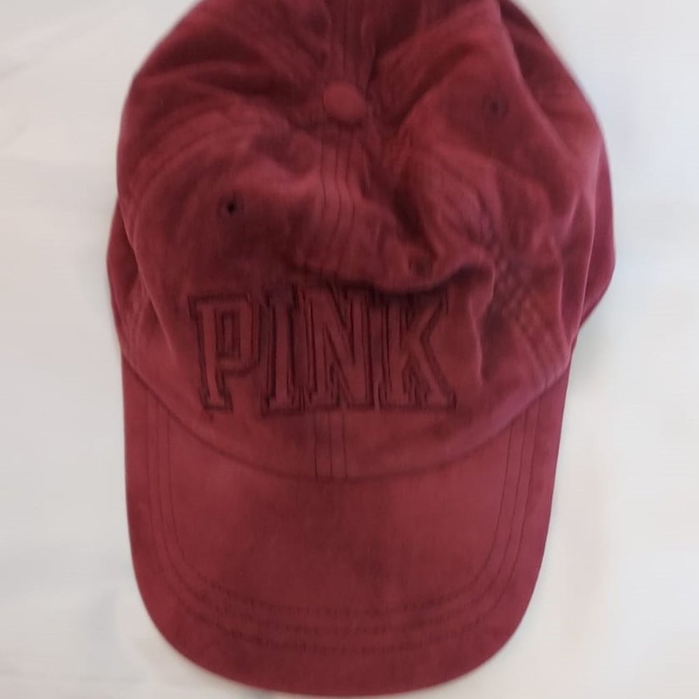 VICTORIA'S SECRET PINK LOGO BASEBALL CAP